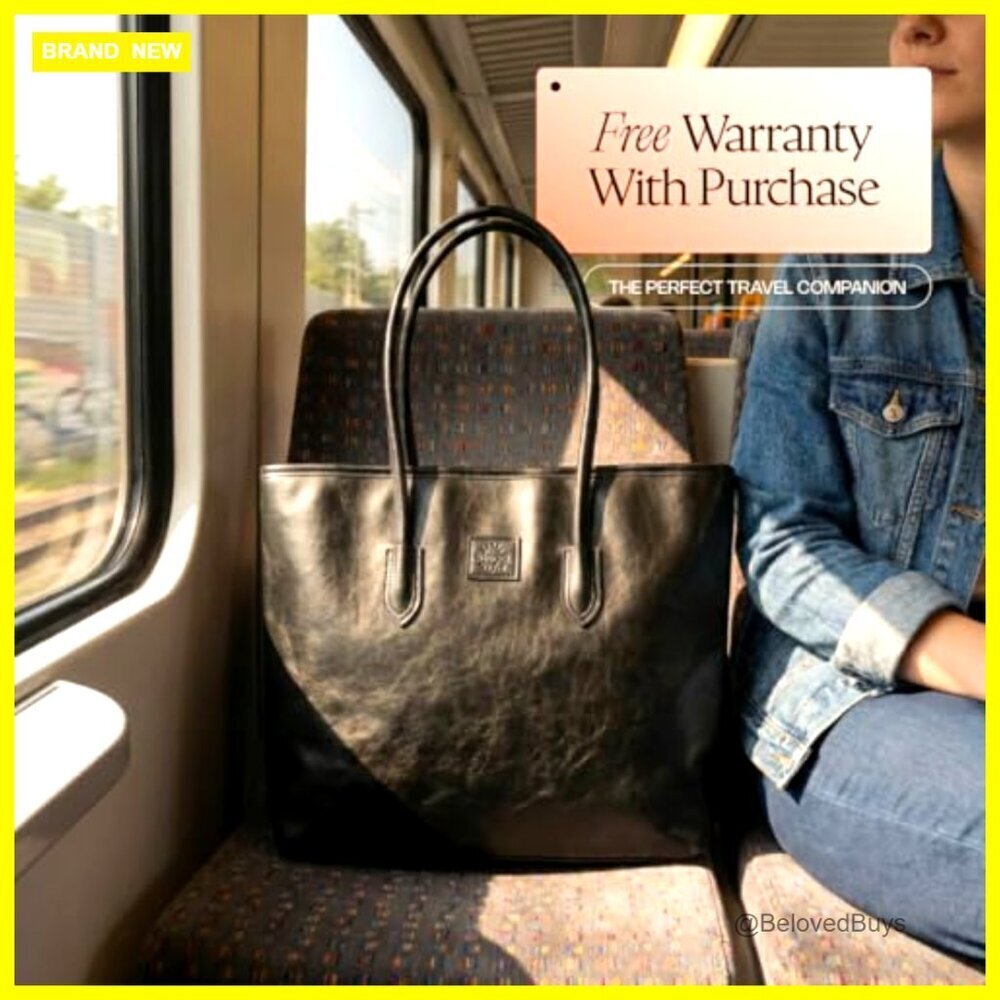 Lightweight Packable Tote Bag with Zipper Closure for Travel - Picture 4 of 7